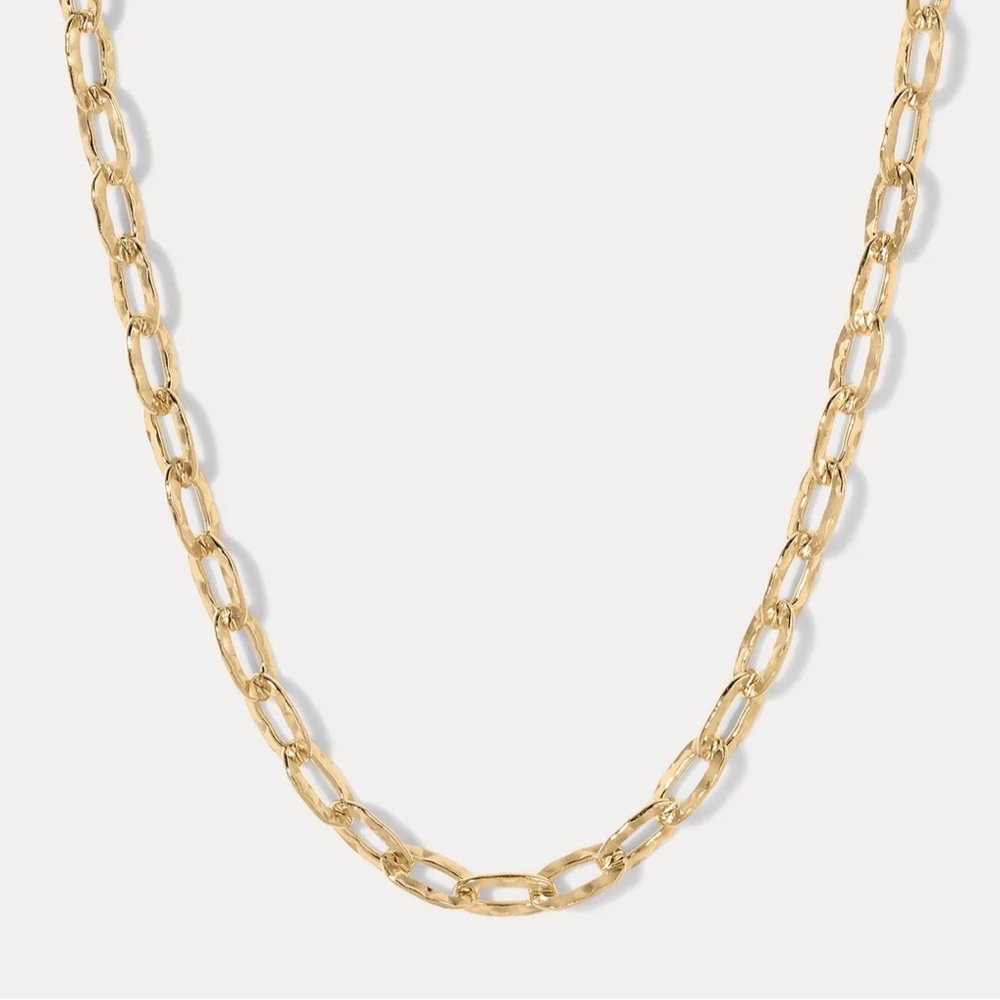 MIRANDA FRYE Emily Gold Chain Necklace